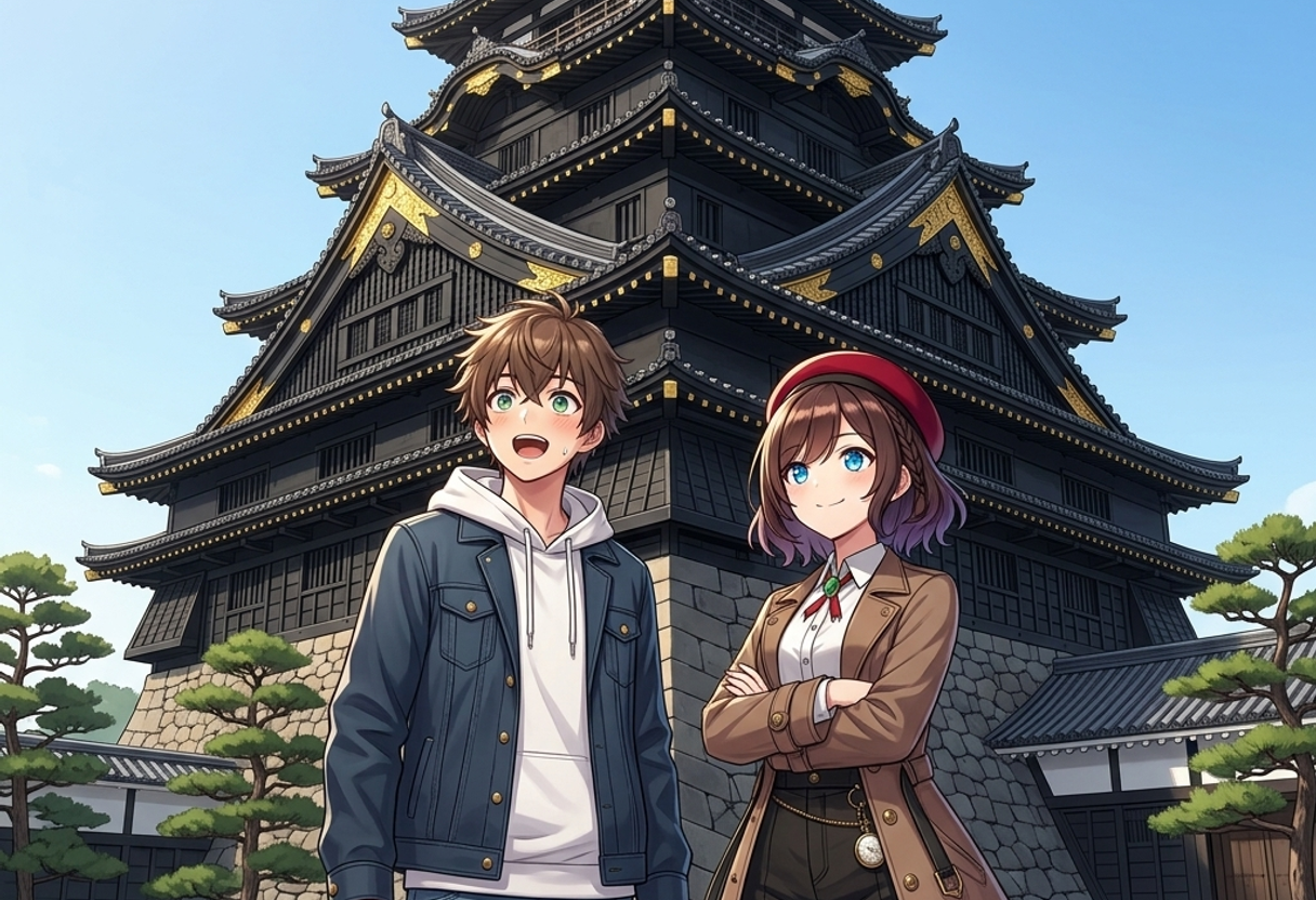 ケンとサクラのお城巡り