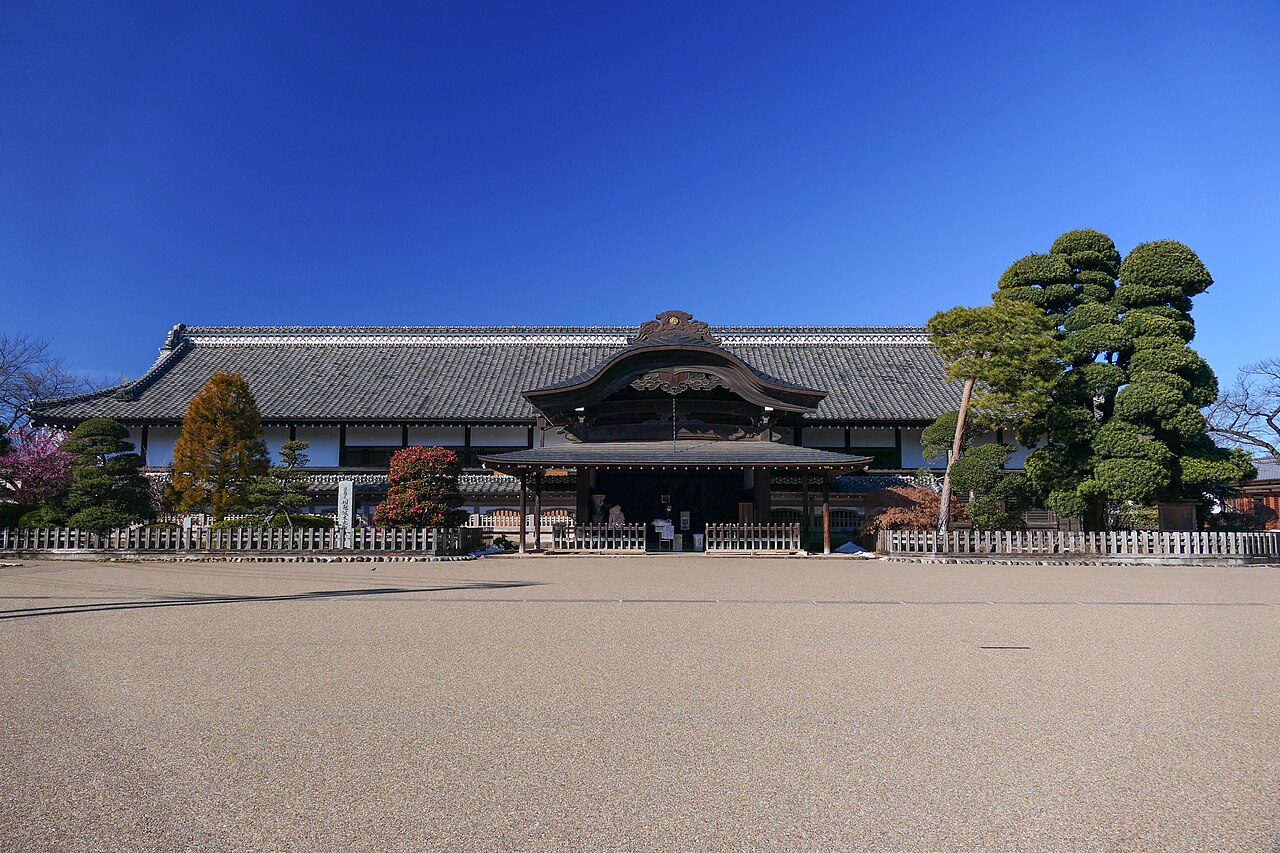 川越城 本丸御殿の玄関