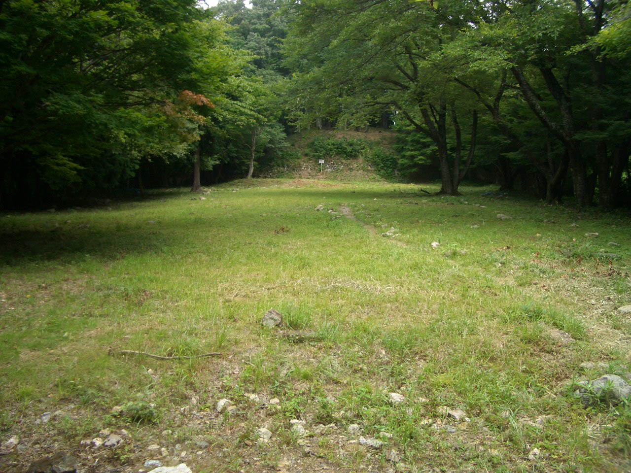 小谷城跡の石垣